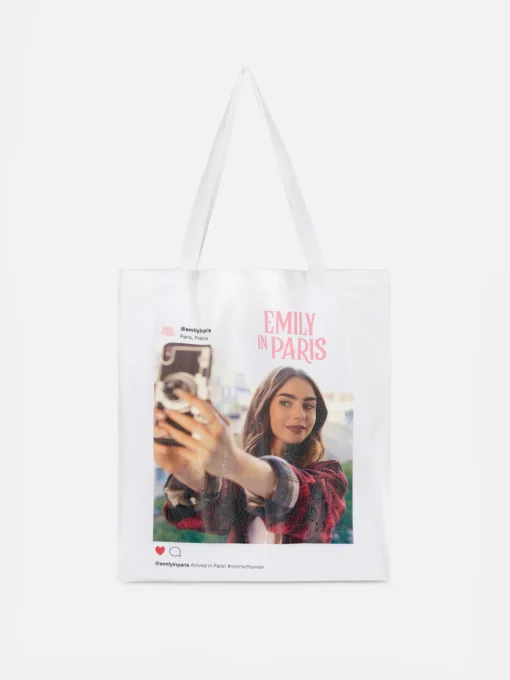 Bolso Tote De Lona De Emily In Paris