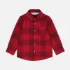 Camisa De Manga Larga A Cuadros