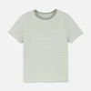 Camiseta A Rayas En Jacquard Para Niño Pequeño
