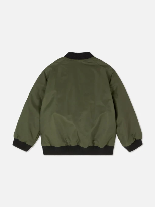 Chaqueta Bómber Con Cremallera