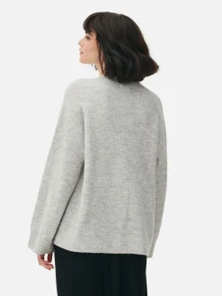 Jersey De Punto Con Puños Ajustados