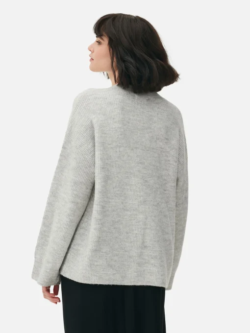 Jersey De Punto Con Puños Ajustados