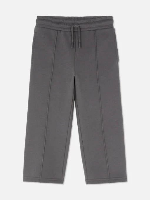 Joggers De Pernera Ancha Con Cordón De Ajuste