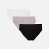 Pack De 3 Braguitas Sin Costuras Con Cintura Ancha