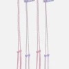 Pack De 4 Clips Para El Pelo Con Trenza Y Mariposa