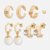 Pack De 6 Pendientes De Strass
