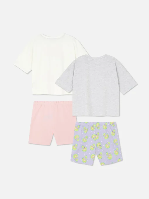 Pack De 2 Pijamas Gráficos Con Aguacates