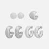 Pack De Pendientes De Aro Y Earcuffs