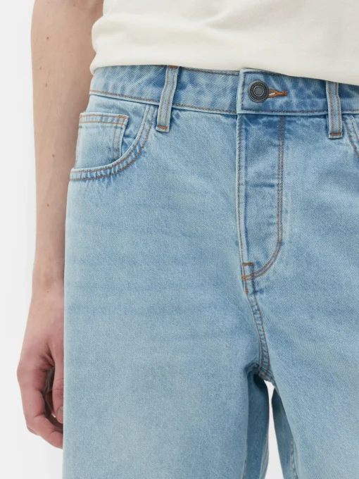 Pantalones Vaqueros Cortos Rectos