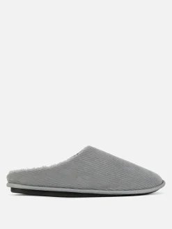 Pantuflas De Pana Destalonadas