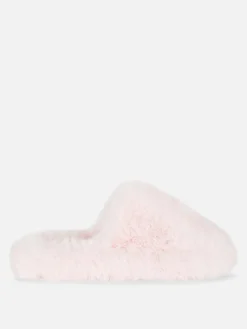 Pantuflas De Pelo Sintético
