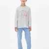 Pijama De Manga Larga De Stitch De Disney