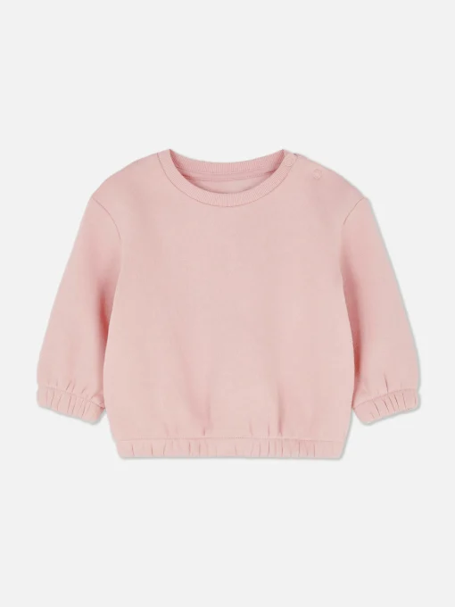 Sudadera De Cuello Redondo Combinable