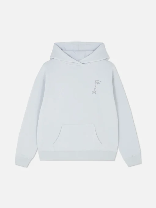 Sudadera Gráfica Combinable Con Capucha
